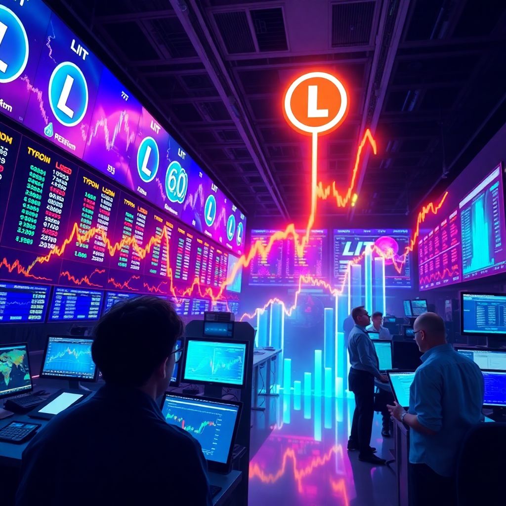 Lit token soars 55% as buyers ignore overbought signals and bullish trend strengthens